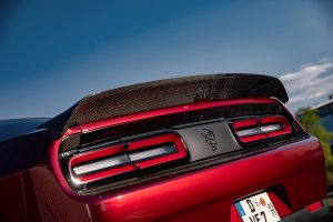 Dodge Challenger SRT Hellcat Tuning Leistungssteigerung Differenzialverstärkung Fahrwerk Carbon-Karosserieteile US-Muscle Car Coupe Drag Racing