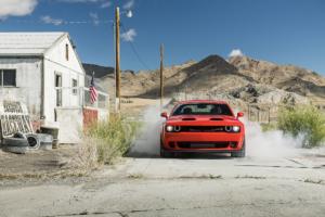 Dodge Challenger SRT Super Stock Muscle Car Neuheit Topmodell Drag Racing Kompressor-HEMI-V8