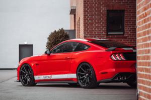 Elegance Wheels Ford Mustang GT Tuning Nuding Performance Felgen Bodykit Fahrwerk Innenraum-Veredelung