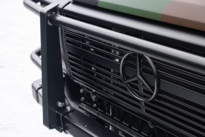 Expedition Motor Company EMC Restomod Wolf Mercedes-Benz 620 GE Camouflage Optik Felgen Fahrwerk LS3 V8 Ottomotor Automatikgetriebe Innenraum Upgrade Geländewagen Allradantrieb Militär