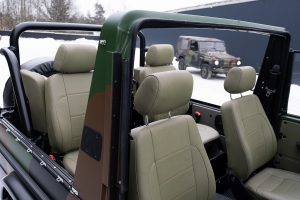 Expedition Motor Company EMC Restomod Wolf Mercedes-Benz 620 GE Camouflage Optik Felgen Fahrwerk LS3 V8 Ottomotor Automatikgetriebe Innenraum Upgrade Geländewagen Allradantrieb Militär