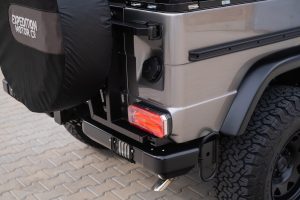 Expedition Motor Company Mercedes-Benz 250 GD Wolf Restomod Karosserie Motor Fahrwerk Felgen Innenraum Infotainment EMC