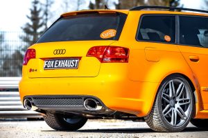 FOX Eshaust Systems Tuning Abgasanlage Audi RS 4 Avant B7 Topmodell Achtzylinder