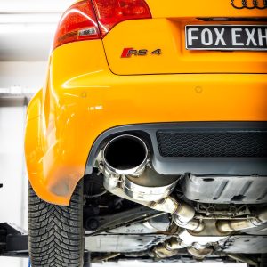 FOX Eshaust Systems Tuning Abgasanlage Audi RS 4 Avant B7 Topmodell Achtzylinder
