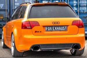 FOX Eshaust Systems Tuning Abgasanlage Audi RS 4 Avant B7 Topmodell Achtzylinder