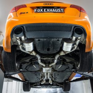 FOX Eshaust Systems Tuning Abgasanlage Audi RS 4 Avant B7 Topmodell Achtzylinder
