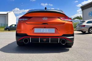 FOX Sportauspuff Hyundai i30 Fastback N Abgasanlage Endrohre