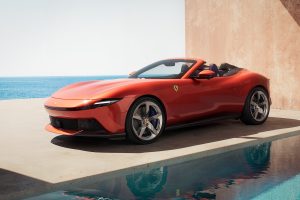 Ferrari Amalfi Spider Front-Mittelmotor Sportwagen Neuheit Biturbo-V8