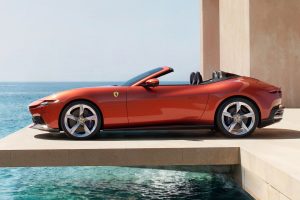 Ferrari Amalfi Spider Front-Mittelmotor Sportwagen Neuheit Biturbo-V8