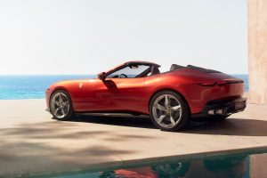 Ferrari Amalfi Spider Front-Mittelmotor Sportwagen Neuheit Biturbo-V8
