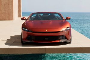 Ferrari Amalfi Spider Front-Mittelmotor Sportwagen Neuheit Biturbo-V8
