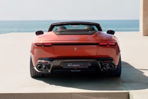 Ferrari Amalfi Spider Front-Mittelmotor Sportwagen Neuheit Biturbo-V8