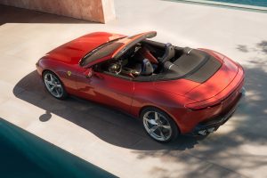 Ferrari Amalfi Spider Front-Mittelmotor Sportwagen Neuheit Biturbo-V8