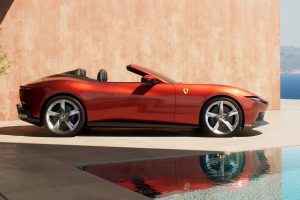 Ferrari Amalfi Spider Front-Mittelmotor Sportwagen Neuheit Biturbo-V8