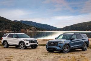 Ford Explorer Facelift USA SUV Neuheit Platinum ST