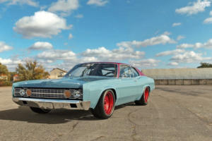 Ford Galaxie 60er Jahre Coupé US-Car Restomod Rendering Abimelec Design