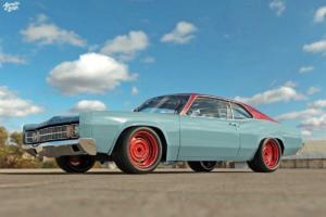 Ford Galaxie 60er Jahre Coupé US-Car Restomod Rendering Abimelec Design