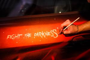 Ford Mustang Coupe Comic Artcar