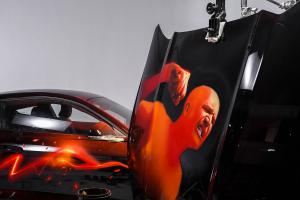 Ford Mustang Coupe Comic Artcar