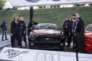 Ford Mustang Coupe Comic Artcar