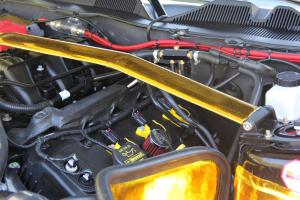 Ford Mustang V6 Coupé S197 Tuning Kompressor-Aufladung Leistungssteigerung Luftfahrwerk Airride Bremsanlage Bodykit Innenraum-Veredelung Hifi-Anlage