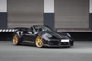 Friedrich Performance Manufaktur Porsche 911 Turbo S Cabriolet 992 Tuning Leistungssteigerung Abgasanlage Getriebe-Upgrade Carbon-Bodykit Felgen Fahrwerk