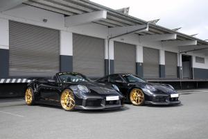 Friedrich Performance Manufaktur Porsche 911 Turbo S Coupé Cabriolet 992 Tuning Leistungssteigerung Abgasanlage Getriebe-Upgrade Carbon-Bodykit Felgen Fahrwerk