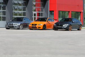 M3 CSL (E46), M3 GTS (E92) & M4 GTS (F82) mit G-POWER-Leistungssteigerung