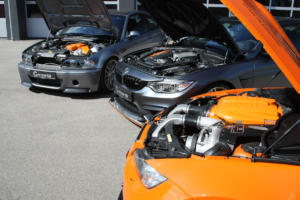 M3 CSL (E46), M3 GTS (E92) & M4 GTS (F82) mit G-POWER-Leistungssteigerung