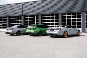 G-Power G3M Bi-Turbo Touring G81 BMW M3 Leistungssteigerung Deeptone-Abgasanlage Carbon-Karosserieteile Schmiedefelgen