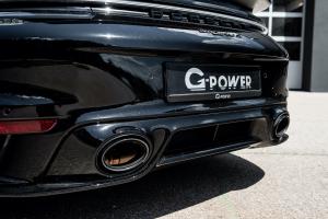 G-Power Porsche 911 Turbo S 992 Tuning Leistungssteigerung Abgasanlage Felgen