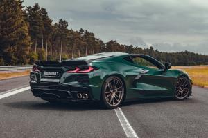 GeigerCars.de Chevrolet Corvette C8 Stingray 45th Limited Edition Carbon-Bodykit Felgen Design Folierung Fahrwerk Leistungssteigerung Bremsen-Upgrade