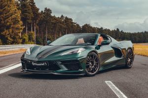 GeigerCars.de Chevrolet Corvette C8 Stingray 45th Limited Edition Carbon-Bodykit Felgen Design Folierung Fahrwerk Leistungssteigerung Bremsen-Upgrade