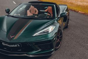 GeigerCars.de Chevrolet Corvette C8 Stingray 45th Limited Edition Carbon-Bodykit Felgen Design Folierung Fahrwerk Leistungssteigerung Bremsen-Upgrade