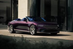 Genesis X Gran Cabriolet Concept Car Studie Neuheit Zweitürer Luxusklasse