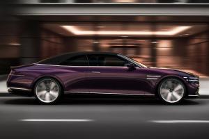 Genesis X Gran Cabriolet Concept Car Studie Neuheit Zweitürer Luxusklasse