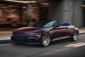 Genesis X Gran Cabriolet Concept Car Studie Neuheit Zweitürer Luxusklasse
