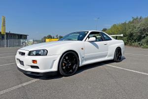HK-Power Nissan Skyline GT-R R34 Tuning Motor-Upgrade Single-Turbo Gewindefahrwerk