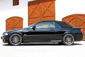 HS Motorsport BMW E46 330Ci Cabriolet Tuning Felgen Elegance Wheels E3 FF Tieferlegung