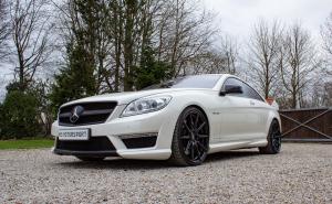 HS Motorsport Mercedes-Benz C216 CL 63 AMG Tuning Felgen Tieferlegung Leistungssteigerung Vmax-Aufhebung Abgasanlage