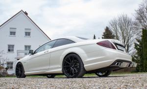 HS Motorsport Mercedes-Benz C216 CL 63 AMG Tuning Felgen Tieferlegung Leistungssteigerung Vmax-Aufhebung Abgasanlage