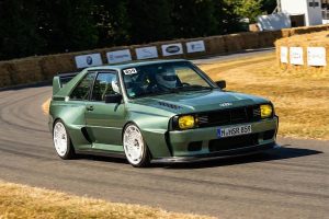 HSR Manufaktur Type 859 Sport quattro Tribut Reinkarnation Turbo-Fünfzylinder Leichtbau Carbon limitiert Audi Coupé B2