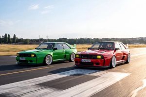 HSR Manufaktur Type 859 Sport quattro Tribut Reinkarnation Turbo-Fünfzylinder Leichtbau Carbon limitiert Audi Coupé B2