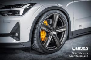 Heico Sportiv Polestar 2 Tuning Tieferlegung Sportfahrwerk Elektroauto