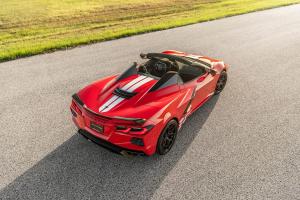 Hennessey Corvette C8 Convertible H700 Tuning Leistungssteigerung Kompressor-Aufladung Felgen Folierung US-Car Sportwagen