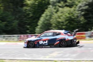 Hyundai RM19 Prototyp Erprobungsfahrzeug Mittelmotor Veloster N Motorsport