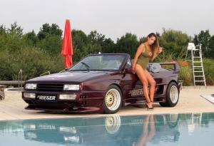 VW Scirocco Cabrio Rieger Tuning