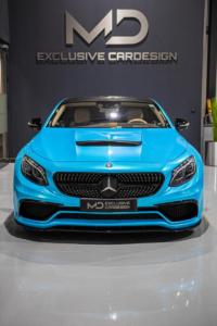 Mercedes-Benz C 217 S 500 babyblau von M&D exclusive cardesign