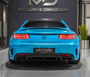 Mercedes-Benz C 217 S 500 babyblau von M&D exclusive cardesign