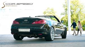 Infiniti G37 Cabrio mit Deville-Rädern